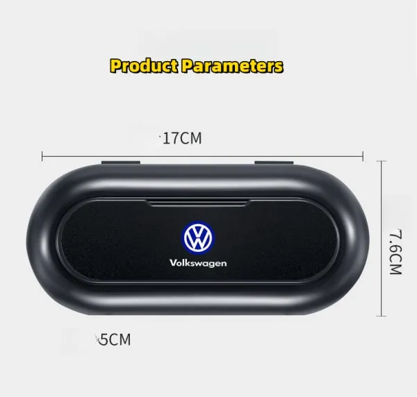 Car Glasses Box Multifunctional Storage Sunglasses Box