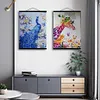 Magnetic Light Wood Wooden Frame Hanger for Photo Picutre Canvas Artwork Art Print Wall Hanging DIY Diamond Art Accessories