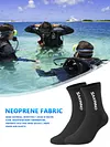 Unisex Beach Fin Sock Scratch Resistant Neoprene Warm Cold Proof for Water Sport