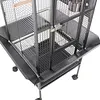 [US Local Warehouse] 60 Inch Large Bird Cage with Play Top and Rolling Stand Metal Parakeet Cage