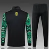 Joyfball 2024/2025 Brazil Long Zipped Jesus Jacket Green Football Jersey 1:1 Thai Quality 