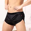 Men's Sexy Ice Silk Comfortable Breathable Satin Boxer Shorts