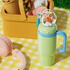 24oz Stainless Steel Whale Fountain Tumbler Perfect for Kids Teens and Adults