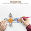 5D DIY Diamond Painting 7 Color Night Light Lamp Home Decoration Ornament Gift Kit(Cross)