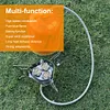 Camping Gas Stove Windproof Gas Burner Folding Furnace For Cooking Hiking Picnic