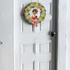 DIY Special Shaped Crystal Painting Wreath with LED Light Kit (Xmas Bell)