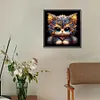 Diamond Painting-DIY Full Round Drill Cat