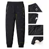 Pantalon de surv&ecirc;tement doubl&eacute; en polaire douce avec cordon de serrage