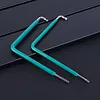 2Pcs Window Adjustment Tool Set with Torx TX15 Hexagonal 4 Mm & Ball Head 4 Mm Window Adjustment Wrench for Household DIY Professional Machine Repairing