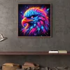 Diamond Painting -DIY Round Drill Colorful Eagle(40*40CM)