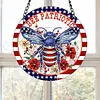 Patriotic Bee - 5D DIY Pendant