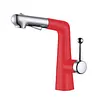 Rotating robotic arm washbasin faucet bathroom vanity sink hand basin hot and cold water faucet