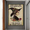 Witch Books-11CT Stamped Cross Stitch 40*60cm/15.75*23.62in(Big Size)