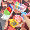 7pcs/5pcs/3pcs Diamond Painting Tray and Storage Box Set | Includes Diamond Painting Trays with Lids and Stoppers, Plastic Material, Available in Multiple Colors DIY Diamond Art Accessories