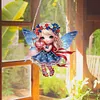 >SALE<Single-Side Fairy Diamond Art Hanging Pendant for Home Wall Decor (Fairy Heart)