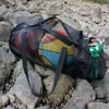 2Pcs Sports Ball Bag Large Capacity Football Mesh Bag for Sporting Accessories