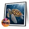 Diamond Painting -DIY Round Drill Sea Turtle(40x40cm)
