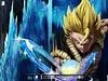 S- Scale Gogeta with LED - Dragon Ball Resin Statue - LAST&nbsp;SLEEP Studios