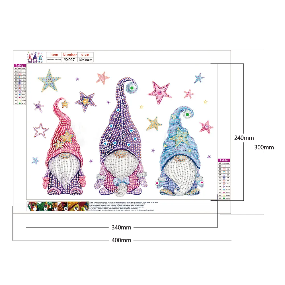 Diamond Painting - Special Shaped Drill - Goblin(40*30cm)