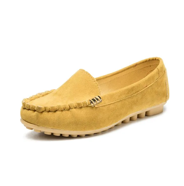 Casual Flat Shoes Spring Autumn Flat Women Shoes Slips Soft Round Toe Plus Size Denim Flats Jeans Loafers Zapatos mujer