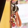 5pcs DIY Full Drill Diamond Paintng Special-shaped Musical Notes Key Chains