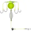 4Pcs 4 Hook Group Feeder Sinker Float Anti Winding Adjustable for Fishing Lovers