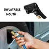 Bicycle Air Nozzle Brass Dual Head Adapter Converter Hose Adapter (Not Deflate)