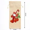 5D DIY Special Shaped Drill Diamond Painting Christmas Sock Wine Bottle Bags Covers Kits