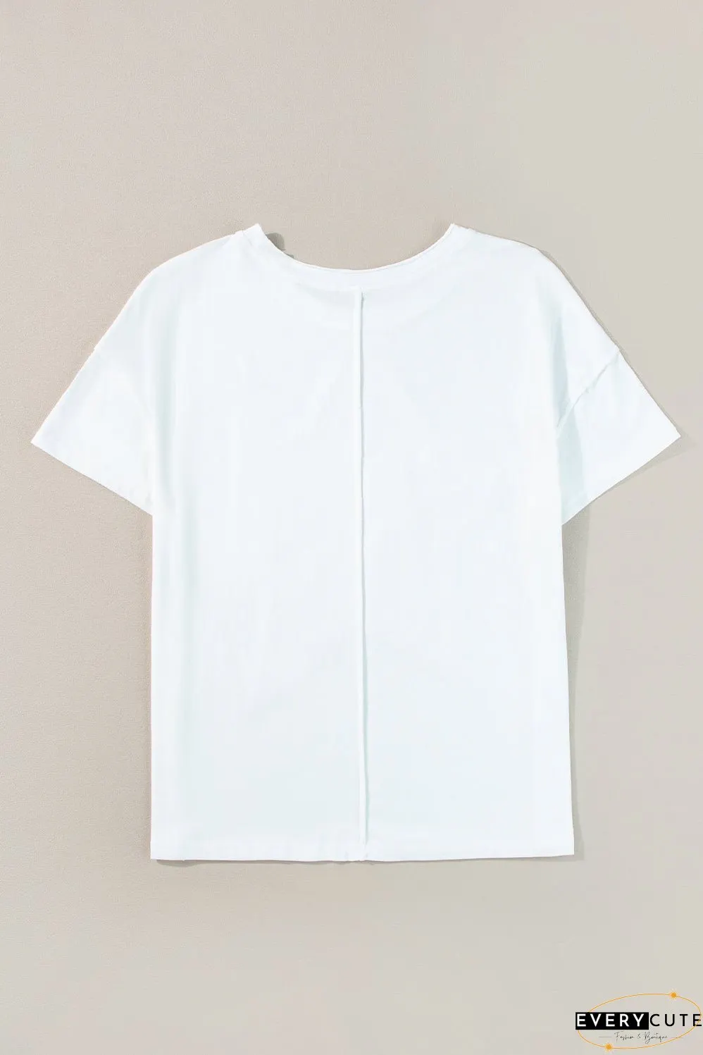 Star Patchwork Loose T-shirt