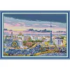 (Counted/Stamped) (Multi-Style Size)14CT Architecture - Cross Stitch(Brand)