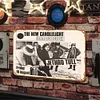 (Multi Style)Band - Vintage Metal Signs - 20*30cm - Music