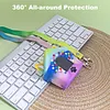 Silicone Carrying Case with Lanyard Portable Silicone Sleeve Shockproof & Anti Drop for Bitzee Doghouse Electronic Pets Accessories