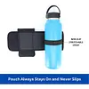 Magnetic Water Bottle Sleeve Pouch Gym Bag Magnetic Holder Magnetic Gym Pouch