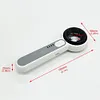 60X Handheld Magnifier with LED Light Illuminated Magnifying Glass for Reading