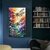 Butterfly Dragonfly-Full Round Diamond Painting 40*70CM