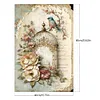 Bird Peony Cage-Paint by Numbers Acrylic Painting 40*60CM(Poster style）