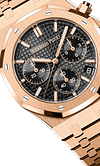 Rose Gold 904L Steel Black Dial - Automatic - 41mm