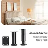 Furniture Feet with Screws Height Adjustable for Table Sofa Cabinet(80-120mm)
