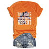 Tailgate Touchdown Repeat Denver Broncos Tee