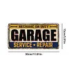 Garage - Enseigne M&eacute;tallique de permis de voiture(30*15cm)