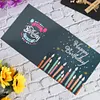 12pcs 5D DIY Diamond Painting Greeting Card Special Shaped Xmas Postcard