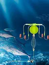 4Pcs 4 Hook Group Feeder Sinker Float Anti Winding Adjustable for Fishing Lovers