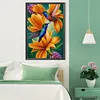 Diamond Painting -5D Full Round Drill Birdsong Fragrant Flowers(60x40cm)