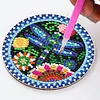 Diamond Painting Coaster DIY Animal Cup Cushion Table Placemat(8 Piece Set 1 Rack)