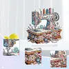 (US Local)Sewing Machine Special Shaped 5D DIY Diamond Art Kit Tabletop Decorations for Adults