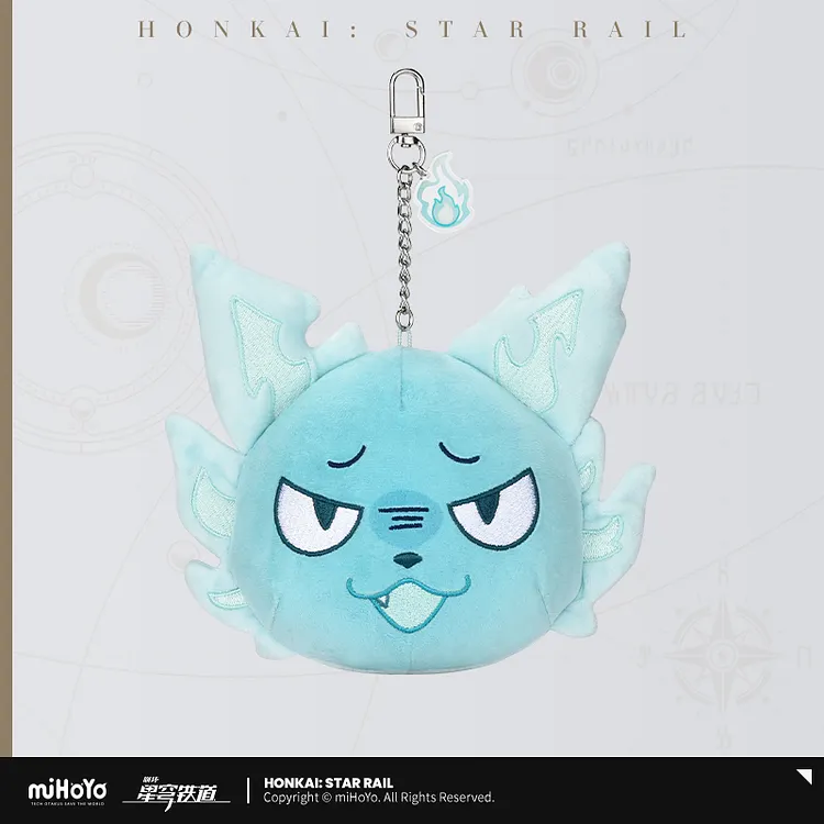 Uncle Tail Theme Series Sound-Producing Plush Keychain [Original Honkai Official Merchandise]