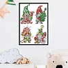 Christmas Dwarf-14CT Counted Cross Stitch Kit(22*30cm)