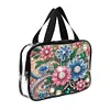 DIY Diamond Art Rhinestone Makeup Bag Crystal Transparent PVC Storage Pack Kit