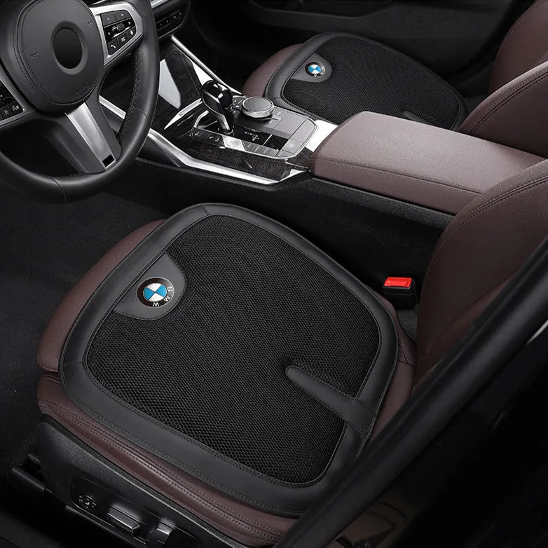 ✨Spring Sale✨Summer Comfortable Leather Ice Silk Mosaic Car Seat Cushion