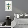 Lily Flower-14CT Stamped Cross Stitch Kit(20x33cm)